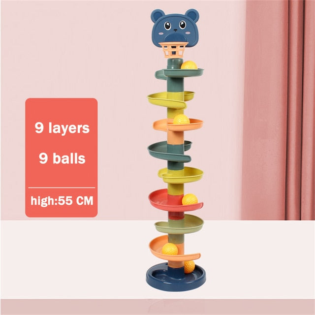 Baby Toys Rolling Ball Pile Tower